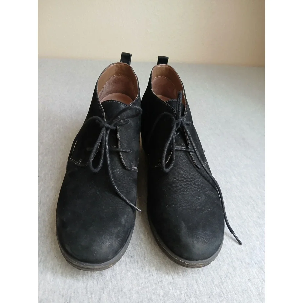Dansko Boots 40 Cadee Oxford Lace Up Ankle Comfort Casual Leather Goth Grunge
